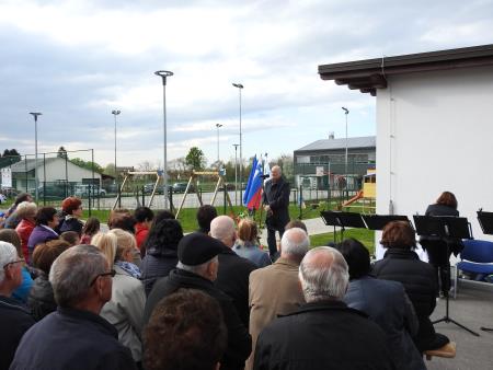 Slovesnost ob pričetku delovanja zdravnika Davorina Kolarića, dr.med., spec. družinske medicine na Razkrižju 41